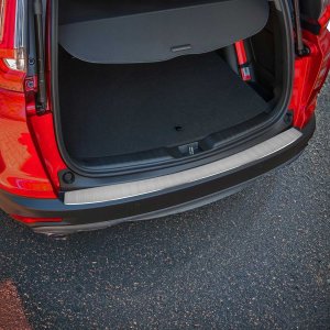 Honda CR-V Bumper Sill Cover - Rear - Omac - Brushed Silver - '17-'22